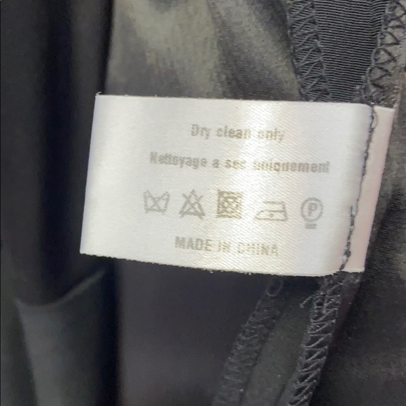 Vintage black gown with jacket-size 12 vintage - Picture 10 of 11